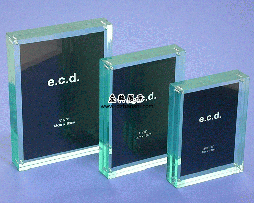 有机玻璃制品磁性相框相架JD009